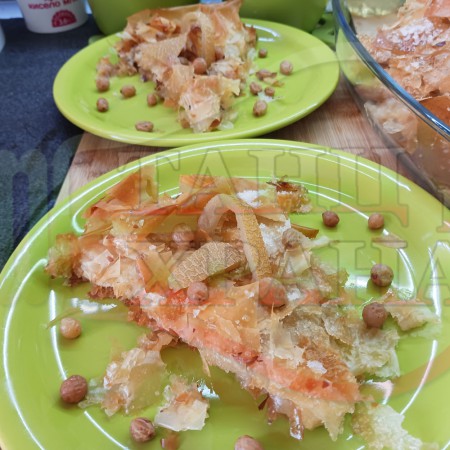 Пъпешова сладка баница 