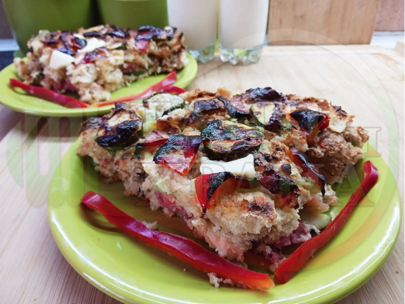 Многопластова хлебна баница 