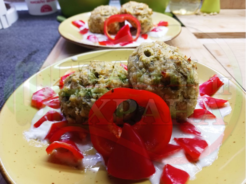 Хлебни кюфтета на фурна 
