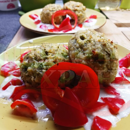 Хлебни кюфтета на фурна 