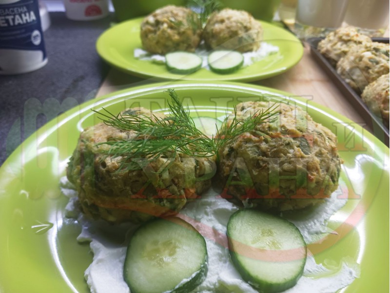 Хлебни кюфтета на фурна 