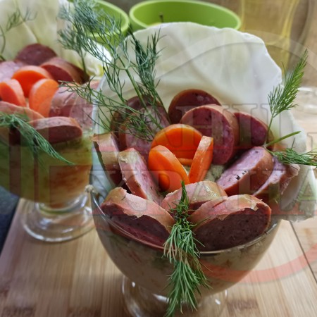 Българска зелева сурова супа 