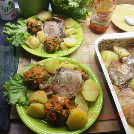 Свински пържоли 