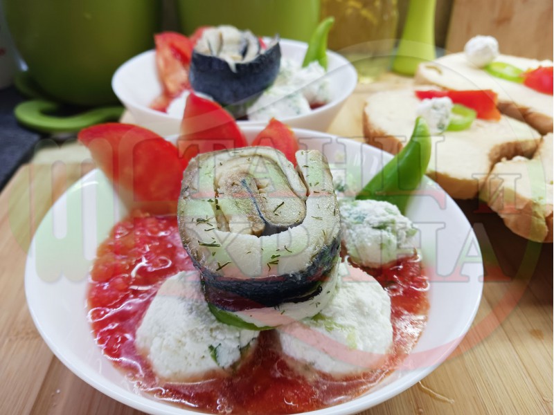 Българска доматена сурова супа с риба 