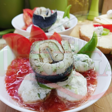 Българска доматена сурова супа с риба 