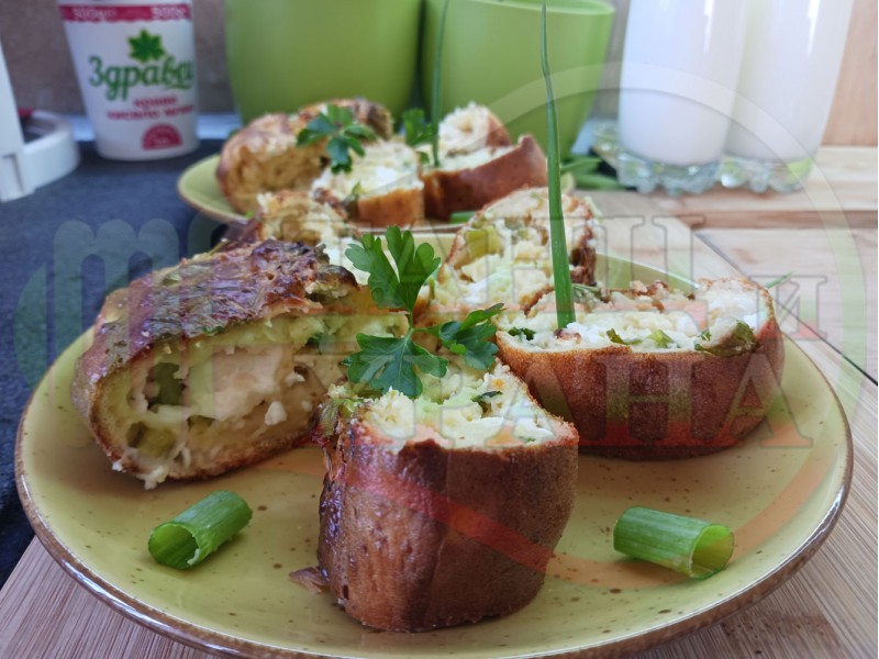 Лучен солен кекс 