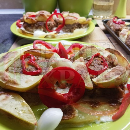 Български кюфтета изпечени на фурна 