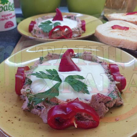 Българска пастетна млечна сурова супа 