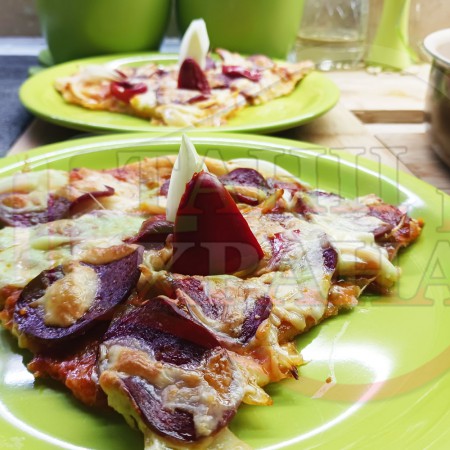 Плоска солена торта 