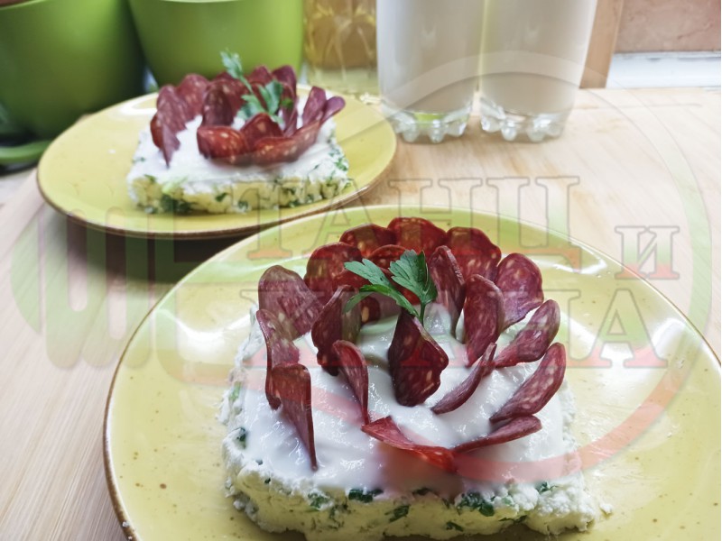 Българска млечна сурова супа 