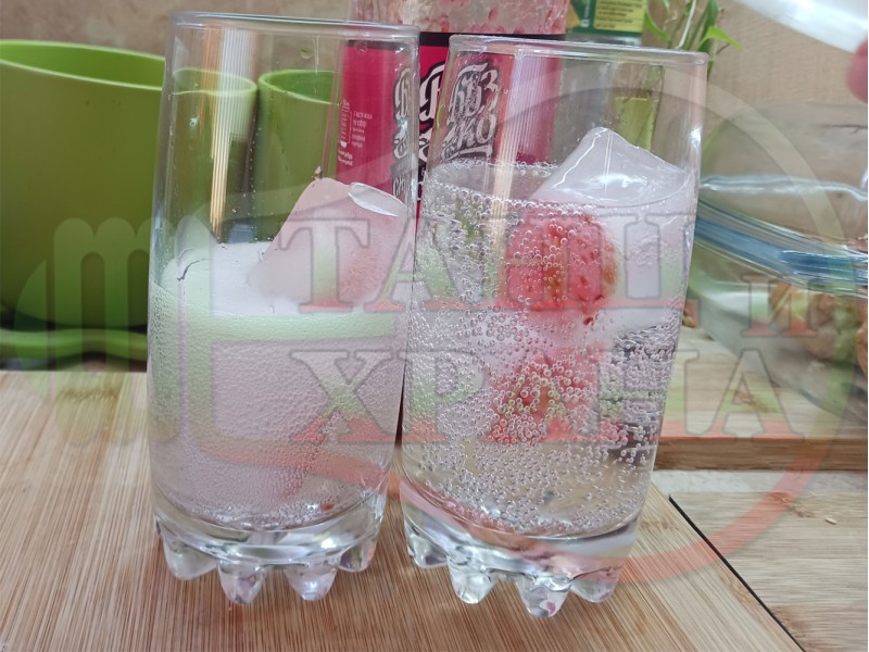 Освежаваща газирана безалкохолна напитка с тоник 