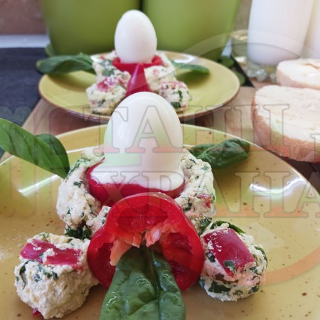 Българска млечна сурова салата 